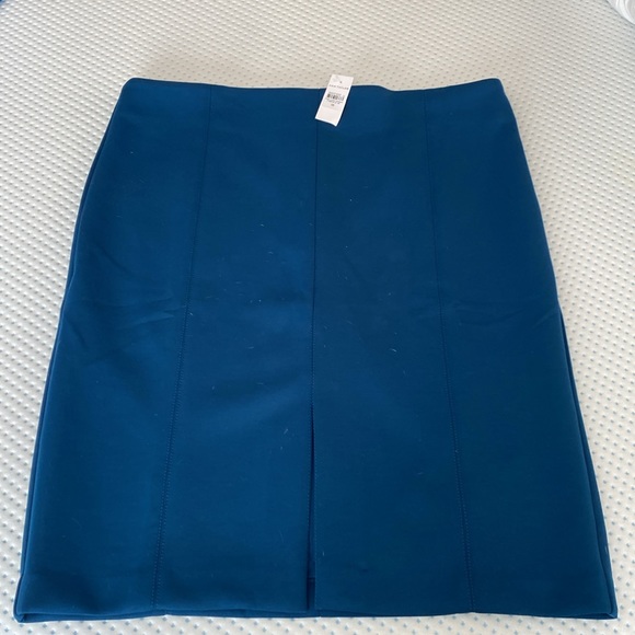 Ann Taylor Teal Skirt - Picture 2 of 3